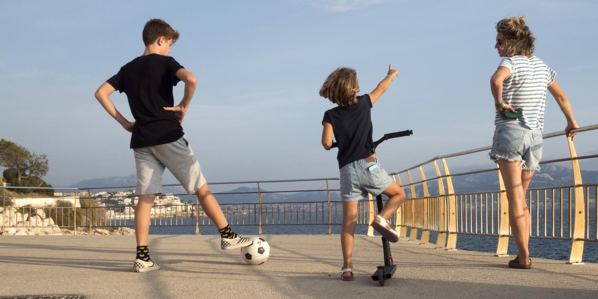 Marseille en famille, balade en famille en bord de mer