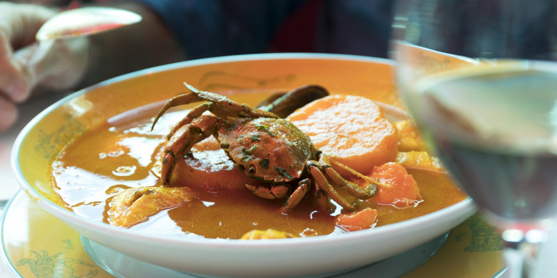 assiette de bouillabaisse