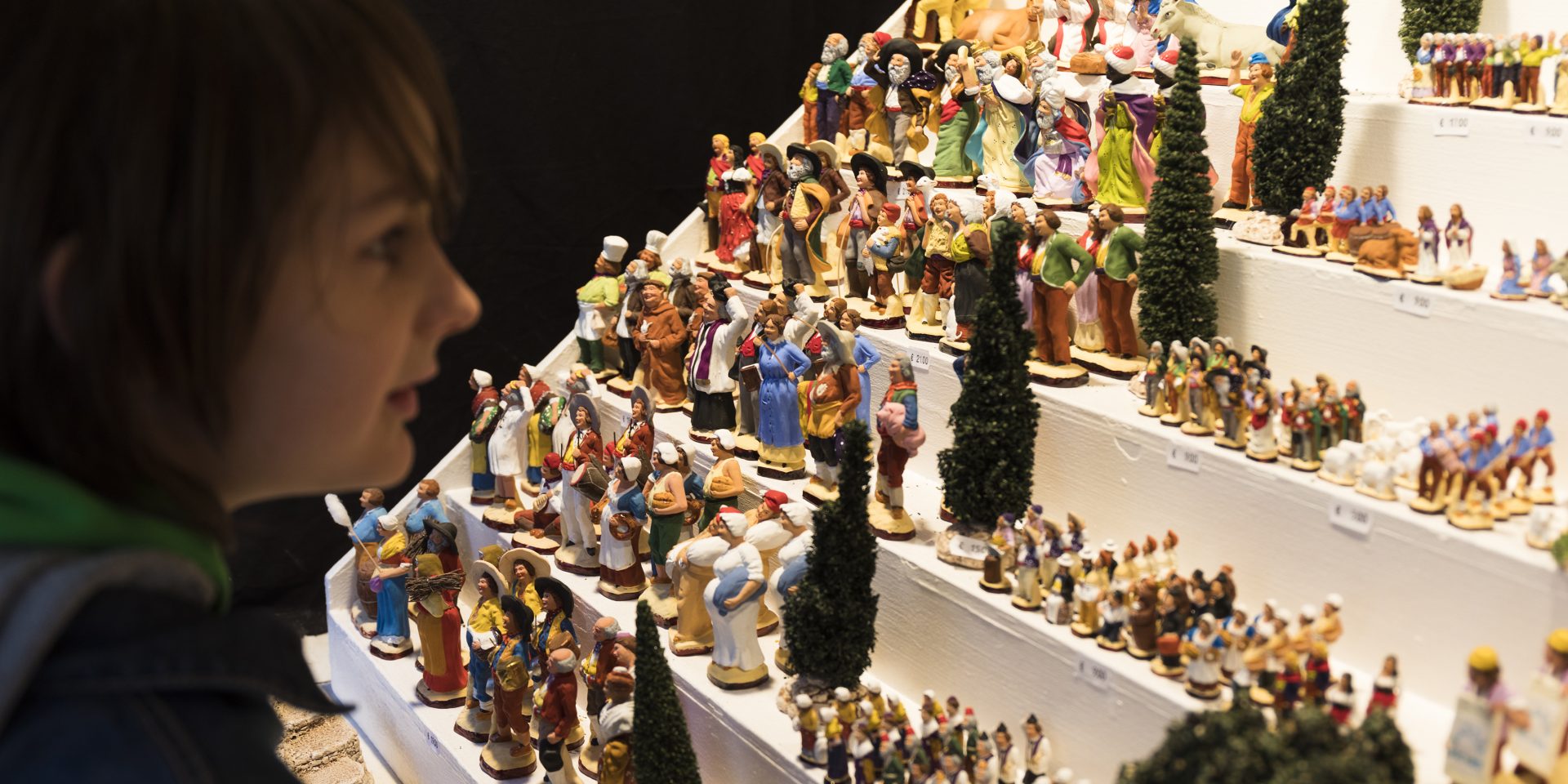 Foire aux santons, Noel à Marseille, détail sur les santons